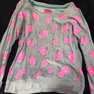 Rose Detail Sweatshirt
